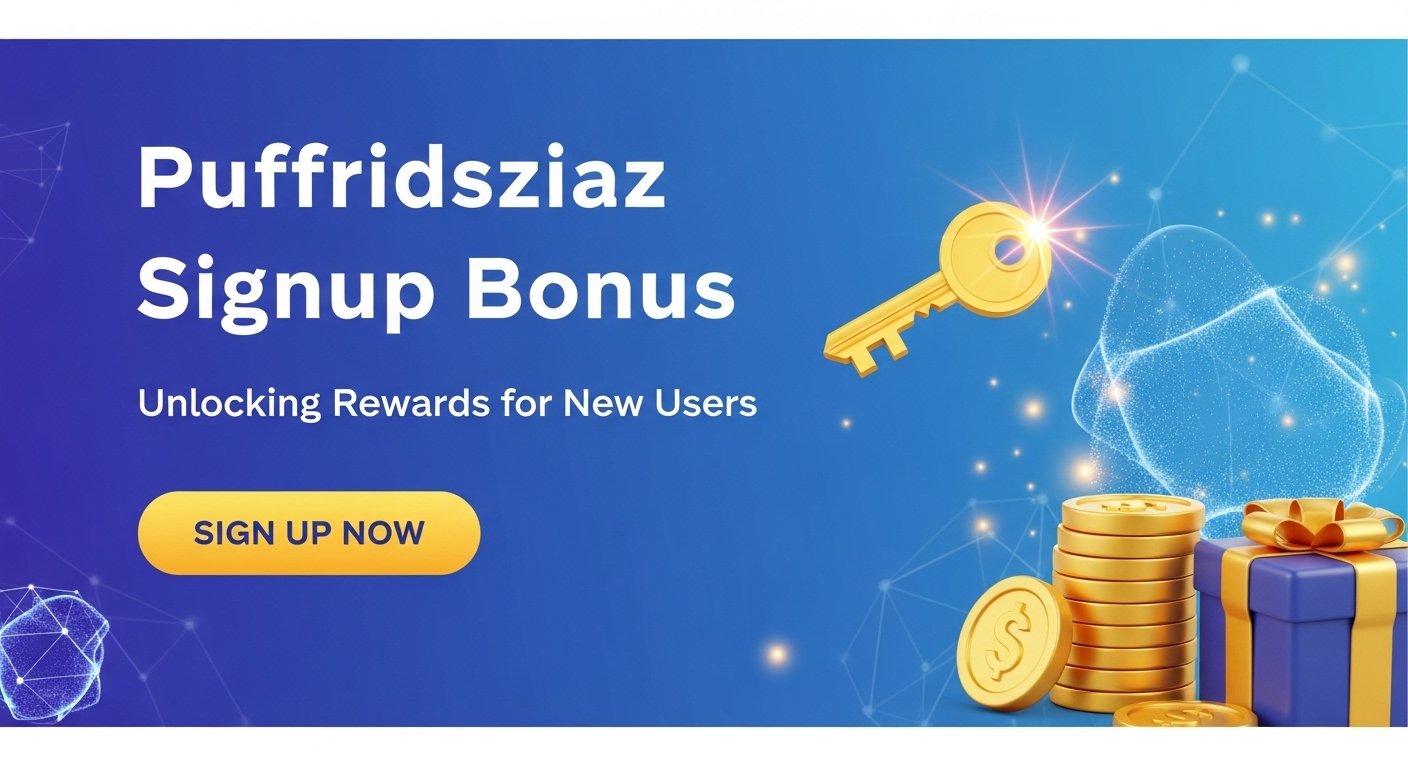 Puffridsziaz Signup Bonus: Unlocking Rewards for New Users