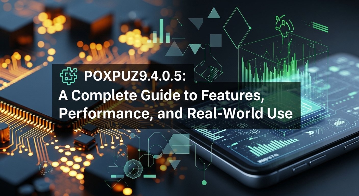 poxpuz9.4.0.5: A Complete Guide to Features, Performance, and Practical Use